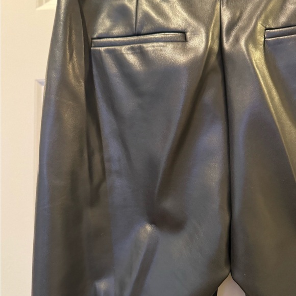 J. Crew Faux Leather pants in black - Picture 5 of 13